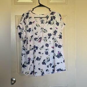 Maurices Floral Print Women's Top XL